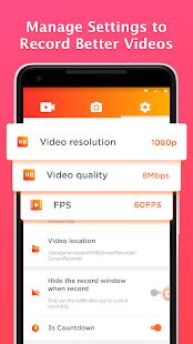 Скачать Screen Recorder & Video Capture, My Video Recorder - Разблокированная RU версия 1.7.3 бесплатно apk на Андроид
