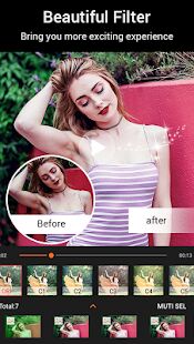 Скачать Beauty Video - Music Video Editor & Slide Show - Открты функции RUS версия 3.54 бесплатно apk на Андроид