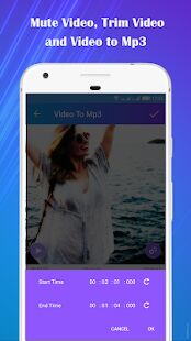 Скачать Video to Mp3 : Mute Video /Trim Video/Cut Video - Максимальная Русская версия 1.33 бесплатно apk на Андроид