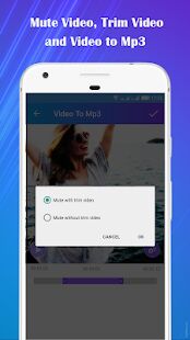 Скачать Video to Mp3 : Mute Video /Trim Video/Cut Video - Максимальная Русская версия 1.33 бесплатно apk на Андроид