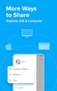 Скачать ShareMe - #1 file sharing & data transfer app - Максимальная RUS версия 1.29.9 бесплатно apk на Андроид