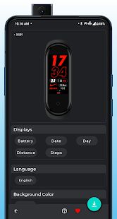 Скачать Mi Band 4 WatchFaces - Все функции RUS версия 2.3 бесплатно apk на Андроид