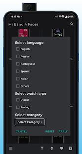 Скачать Mi Band 4 WatchFaces - Все функции RUS версия 2.3 бесплатно apk на Андроид