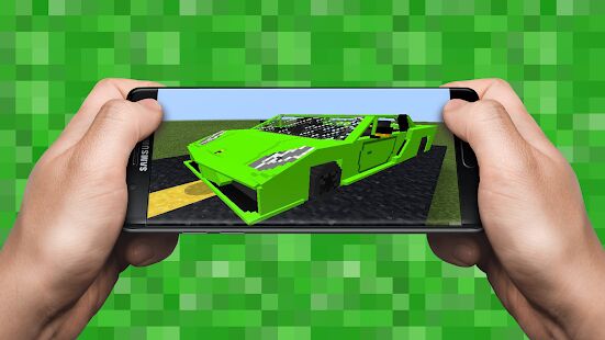 Скачать Cars Mod for Minecraft PE - Разблокированная Русская версия 1.0.1 бесплатно apk на Андроид