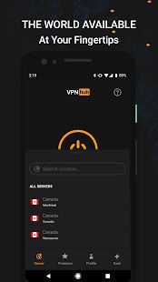 Скачать Бесплатный VPN - анонимный: VPNhub – Стрим, Игры - Максимальная RUS версия Зависит от устройства бесплатно apk на Андроид