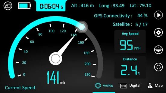 Скачать GPS спидометр : одометр, также скорость трекер - Полная RU версия 2.0.2 бесплатно apk на Андроид