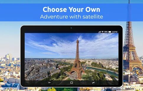 Скачать Жить земной шар карта HD - Жить Кам & спутник вид - Максимальная RU версия 2.6.6 бесплатно apk на Андроид