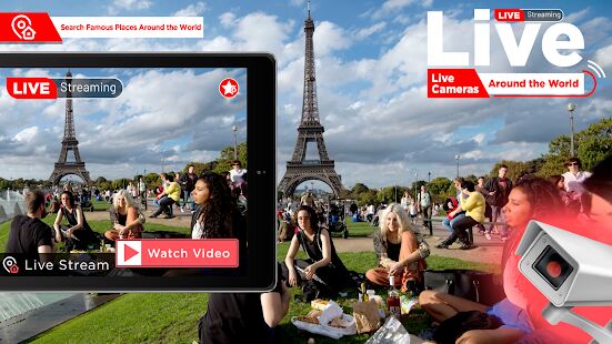 Скачать Live Cam - Живая земля Посмотреть в HD - Все функции RUS версия 2.6 бесплатно apk на Андроид