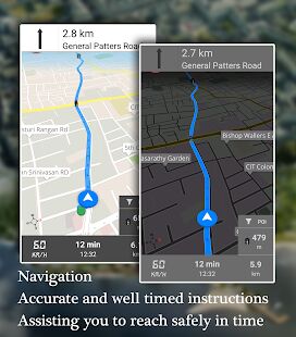 Скачать Offline Map Navigation - GPS Driving Route - Без рекламы Русская версия 1.3.9.5 бесплатно apk на Андроид