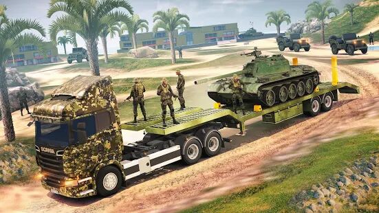Скачать Army Vehicle Cargo Transport S - Максимальная RUS версия 1.1 бесплатно apk на Андроид