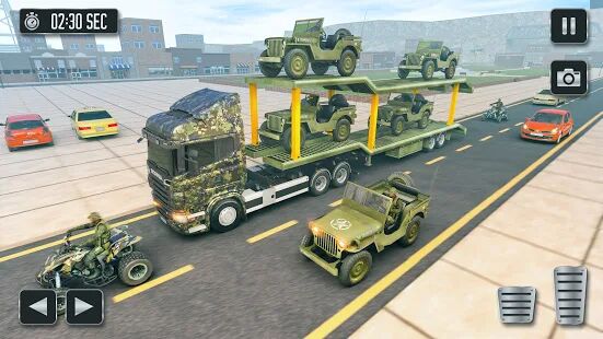 Скачать Army Vehicle Cargo Transport S - Максимальная RUS версия 1.1 бесплатно apk на Андроид