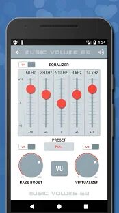 Скачать Громкость музыки Эквалайзер - Усилитель баса - Полная RU версия 4.91 бесплатно apk на Андроид