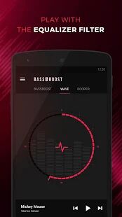 Скачать Bass Booster - мощный музыки - Полная RU версия Зависит от устройства бесплатно apk на Андроид