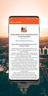 Скачать Shayx Muhammad Sodiq Muhammad Yusuf maruzalari MP3 - Разблокированная Русская версия 1.1 бесплатно apk на Андроид