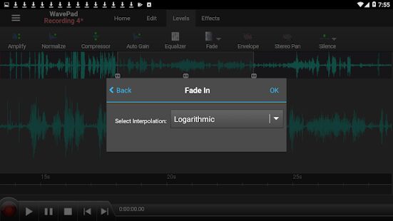 Скачать WavePad Audio Editor Free - Все функции RU версия 12.62 бесплатно apk на Андроид