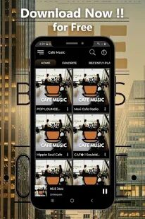 Скачать Cafe Music - Полная RU версия 2.1 бесплатно apk на Андроид