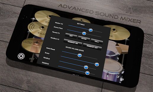 Скачать Simple Drums Rock - Симулятор барабанов - Открты функции Русская версия 1.6.4 бесплатно apk на Андроид
