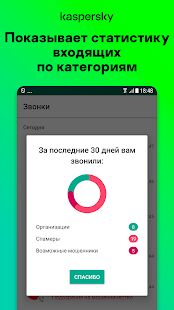 Скачать Определитель номера, антиспам: Kaspersky Who Calls - Без рекламы RU версия 1.26.0.67 бесплатно apk на Андроид