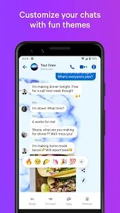 Скачать Messenger — бесплатные видеосвязь и сообщения - Без рекламы RU версия 313.0.0.15.119 бесплатно apk на Андроид
