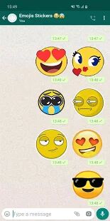 Скачать Новые 3D смайлики наклейки (WAStickerApps Emojis) - Разблокированная Русская версия 2.7.0 бесплатно apk на Андроид