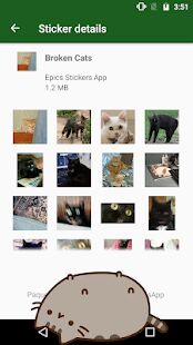 Скачать Анимированные WAstickerApps коты и котята Наклейки - Разблокированная Русская версия 5.0 бесплатно apk на Андроид