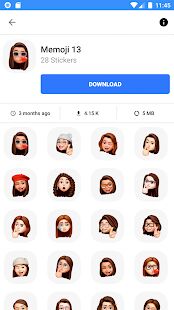 Скачать Memoji Emojis Stickers For WhatsApp WAStickerApps - Максимальная Русская версия 1.5 бесплатно apk на Андроид