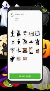 Скачать Halloween Stickers 2021 WAStickerApps - Максимальная RU версия 1.0 бесплатно apk на Андроид