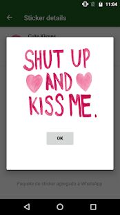 Скачать Анимированные Стикеры WAstickerApps Kisses in Love - Без рекламы RU версия 5.0 бесплатно apk на Андроид