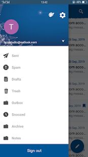 Скачать Приложение электронной почты для Hotmail, Outlook - Открты функции RU версия 1.0 бесплатно apk на Андроид