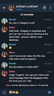 Скачать Telegram X - Открты функции RUS версия Зависит от устройства бесплатно apk на Андроид