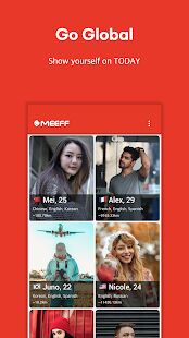 Скачать MEEFF - сделать корейские друзья - Открты функции RUS версия 4.1.0 бесплатно apk на Андроид
