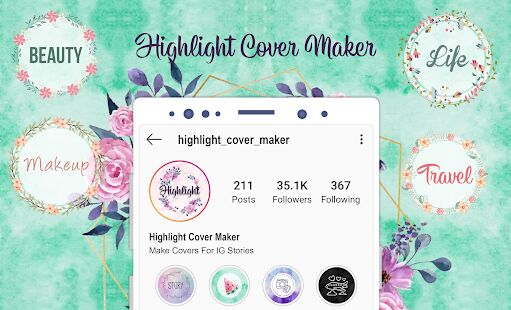 Скачать Highlight Cover Maker - Covers For Instagram Story - Все функции RUS версия 1.0.4 бесплатно apk на Андроид