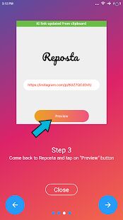 Скачать Reposta - Repost for Instagram - Максимальная RUS версия 3.6 бесплатно apk на Андроид