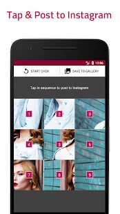 Скачать Grid Maker for Instagram - PhotoSplit - Без рекламы RUS версия 3.2.3 бесплатно apk на Андроид