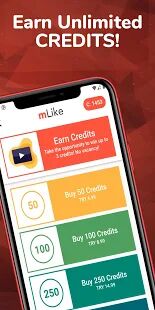Скачать mLike - Бесплатные лайки, подписчики и просмотры - Без рекламы RU версия 0.0.5 бесплатно apk на Андроид
