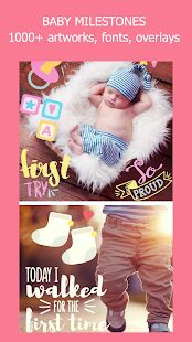 Скачать Baby Story Tracker Milestone Sticker Photo Editor - Полная Русская версия 9.5.5 бесплатно apk на Андроид