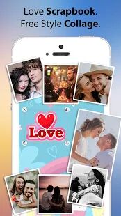 Скачать Love Photo - любовная рамка, коллаж, открытка - Без рекламы RU версия 6.1.2 бесплатно apk на Андроид