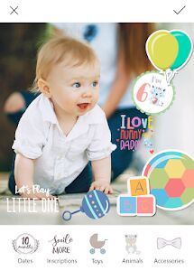Скачать Малыши Фото - Стикеры на детские фото - Полная RUS версия 1.16.0.0 бесплатно apk на Андроид
